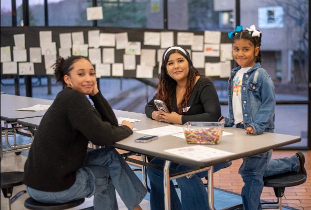 🌟 A Night of Learning, Connection, and Celebration! 🌟 Recently, families of our Multilingual Learners from the Randleman area came together for a special Family Night at Randleman High School.  ✨ Student work was proudly displayed 📚 The Randleman Public Library shared valuable community resources 💻 Parents learned more about Infinite Campus & More! 🔄 All experiences were offered through flexible, interactive stations  This joyful evening was made possible through the collaboration and dedication of the Randleman area ESL team, library representatives, volunteers, Roxanne Taylor, and Laura Porcelli.  💙 Thank you for creating a welcoming space that celebrated our students (and their academic success), families, and community!