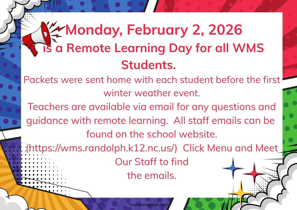 Remote Learning Information