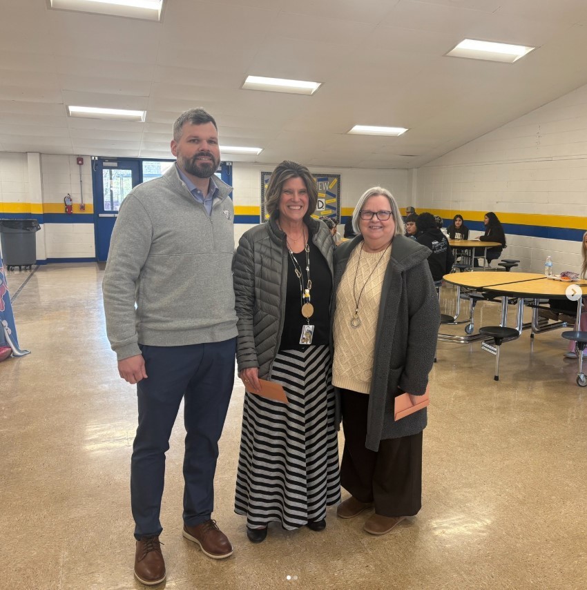 Huge shoutout to our amazing school counselors, Mrs. Burton and Mrs. Trotter! 💙✨ Every day, they show up with patience, compassion, and a listening ear. They help navigate big feelings, tough choices, and bright futures, often behind the scenes and always with heart. We are very thankful for you! 💛💙 #ThankYouCounselors #SchoolCounselorAppreciation #WeAppreciateYou