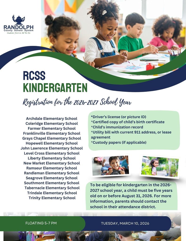 kindergarten registration