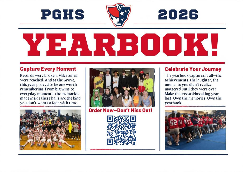 Vibrant Providence Grove Yearbook Promotion