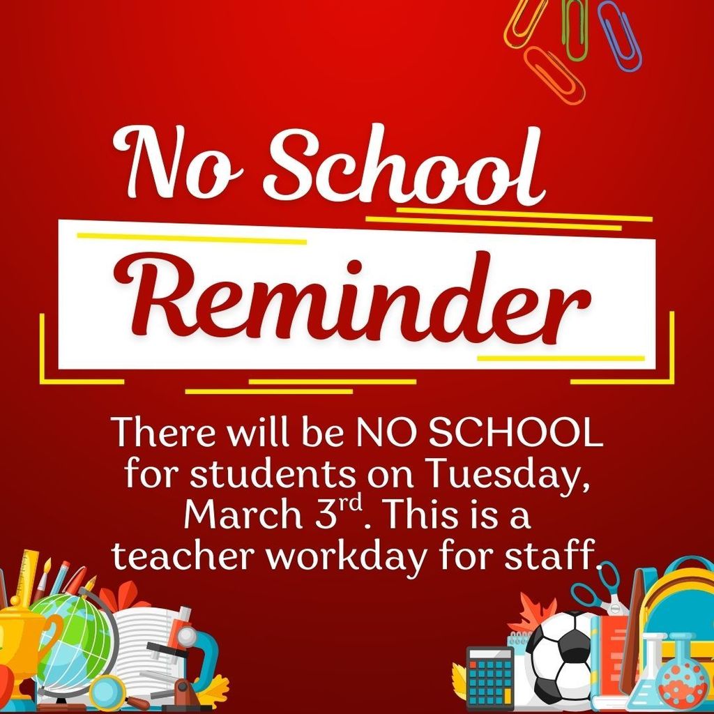 Franklinville - No School Reminder