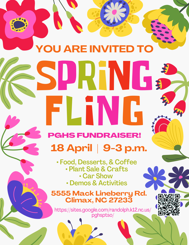 Spring Fling 2026 QR Code Flyer