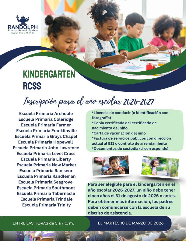 Kindergarten Registration 