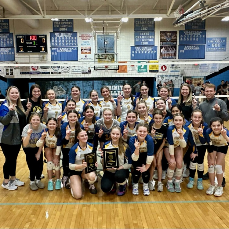 Congratulations to the SWRMS Volleyball regular season and tournament champions!