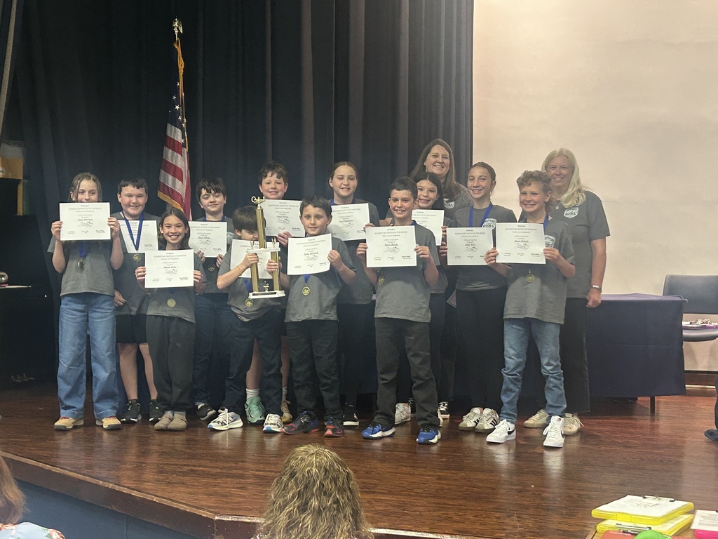 Hopewell's EBOB team winning our district championship!