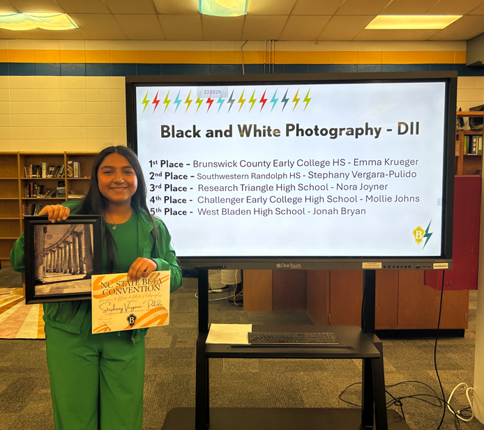 Congratulations to our Beta Club members who competed at the NC State Beta Convention in February. The following students placed top 5 in the state in their events and are eligible to compete at the National Beta Club Convention this summer in Nashville, TN. 💫⭐ Agriscience 11th Grade - 4th place - Cameron Weaver Health & PE 10th Grade - 2nd place - Skylar Ferree Health & PE 11th Grade - 5th place - Kayla Hernandez Poetry Division I - 4th place - Kyla Farmer Poetry Division II - 4th place - Zoe Shaw Psychology 10th Grade - 1st place - Kendall Hagerman Spanish 11th Grade - 2nd Place - Leslie Ciriza Diaz Drawing DI - 3rd Place - Trivett Kennedy Jewelry DI - 2nd Place - Laci Moran Pottery DI - 3rd Place - Riley Clapp Quilling DI - 4th Place - Abigail Rich Woodworking DI - 3rd Place - Kaiden Freeman Black & White Photography DII - 2nd Place - Stephany Vergara-Pulido Painting DII - 5th Place - Dani Jaeck Quilling DII - 3rd Place - Kadence Massingale Sculpture DII - 1st Place - Nanci Rodriguez-Venses DII Visual Art Best In Show - Nanci Rodriguez-Venses Onsite Painting DII - 1st Place - Dani Jaeck Premiere Performer - Jake Holloway Show Choir - 4th Place - Kolbi Bales, Giovanni Bernal-Hernandez, Caylyn Cagle, Madelyn Chhem, Evelyn Ciriza Diaz, Leslie Ciriza Diaz, Carmen Clapp, Thomas Costello, Yan Diaz, Chelsea Eudy, Keyla Gallegos, Jake Holloway, Maelee Laws, Chloe Murray, Chloe Reeder, Abigail Rich, Sophie Roach, Nanci Rodriguez-Venses, Genesis Valencia, Stephanie Vergara Pulido, Riley Whitehead, Lucy York Way to go, Cougars! 💙💛 #betaclub