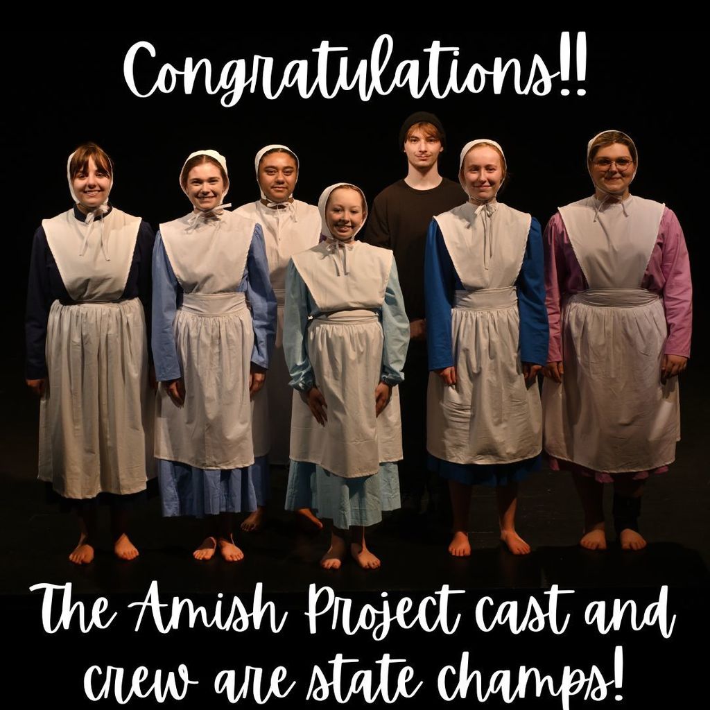 The Amish Project cast and crew are state champs!