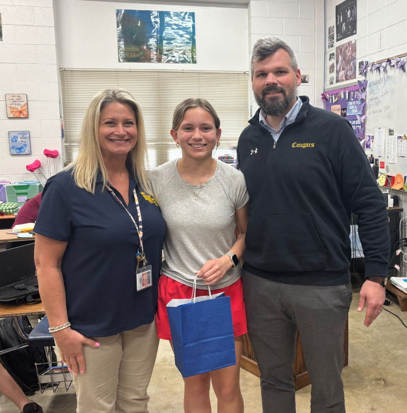 Congratulations to Alyssa Hampton on being elected to the West Central Region FFA officer team. She was one of 6 officers chosen out of 13 candidates. She will find out her position at our West Central Region FFA Rally at the Randolph County AG Center on April 15th. 💙💛  #gocougars #FFA