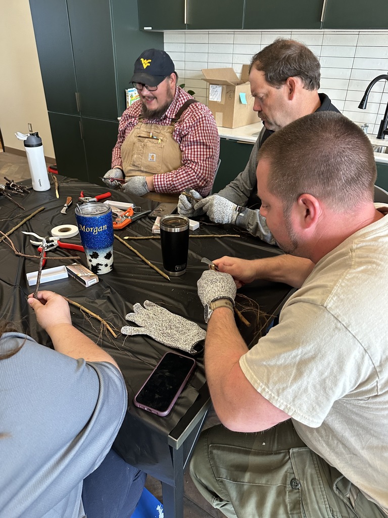 Middle and High School Agriculture Teachers participated in professional development at the new Randolph County Agricultural Center last week. In addition to learning about the new Ag center's offerings, middle school Ag teachers participated in Project Wet training. High School Agriculture teachers participated in grafting training, livestock judging, and leadership training to bring back to their classrooms. Thank you, Farm Bureau, for providing lunch for our teachers. 