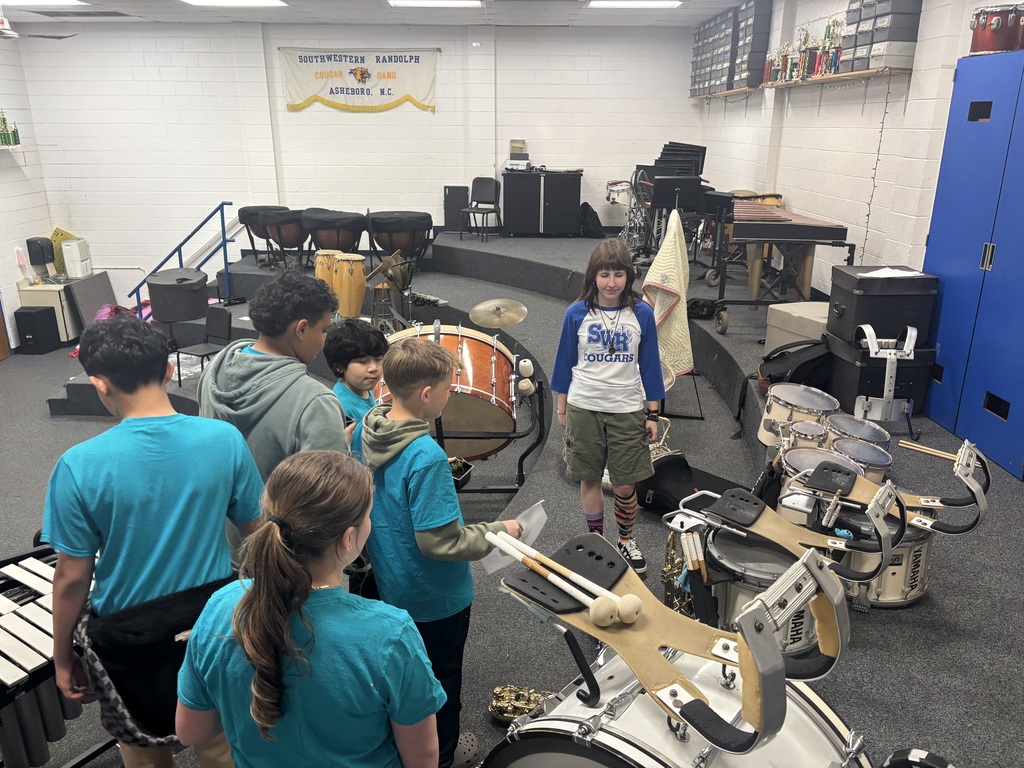 5th graders from Seagrove and Southmont visited SWRHS yesterday. They took part in fun activities from different elective classes to explore careers they might enjoy in the future. Everyone had a great time!