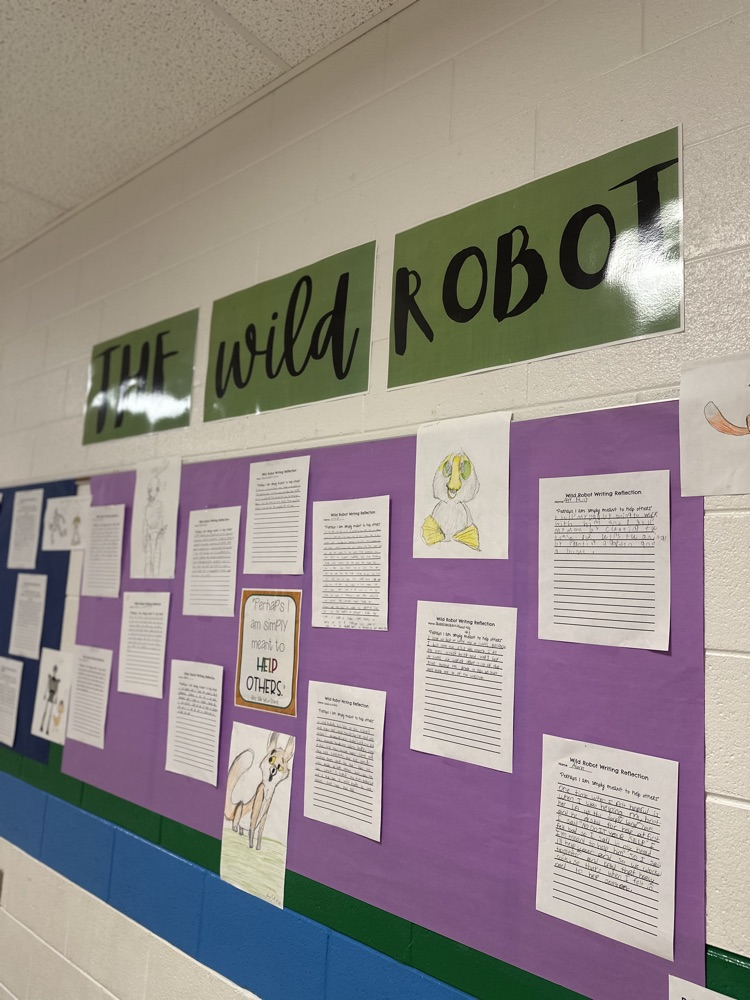 student writing samples about The Wild Robot novel