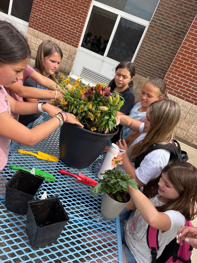 Beta Club Planting Flowers