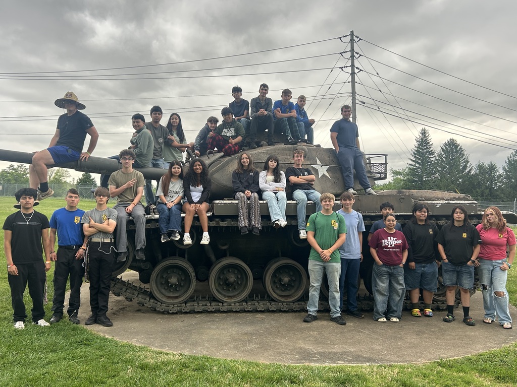 Eastern Randolph and Southwestern Randolph High School's JROTC cadets visit to the Patton Museum at Fort Knox, Kentucky. 