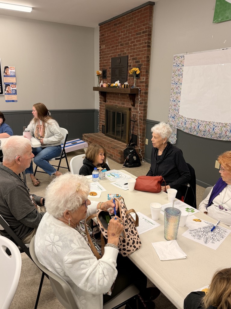 Ms. Davis' 2nd grade students went on a field trip today to the Archdale Senior Center to meet their special pen pal friends in person!  They had a wonderful time meeting their senior pen pals, doing activities, having a snack, and playing games!  Thank you Communities in Schools for sponsoring this program!