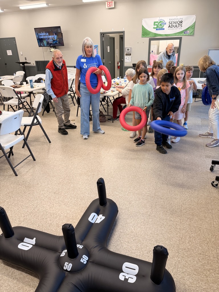 Ms. Davis' 2nd grade students went on a field trip today to the Archdale Senior Center to meet their special pen pal friends in person!  They had a wonderful time meeting their senior pen pals, doing activities, having a snack, and playing games!  Thank you Communities in Schools for sponsoring this program!