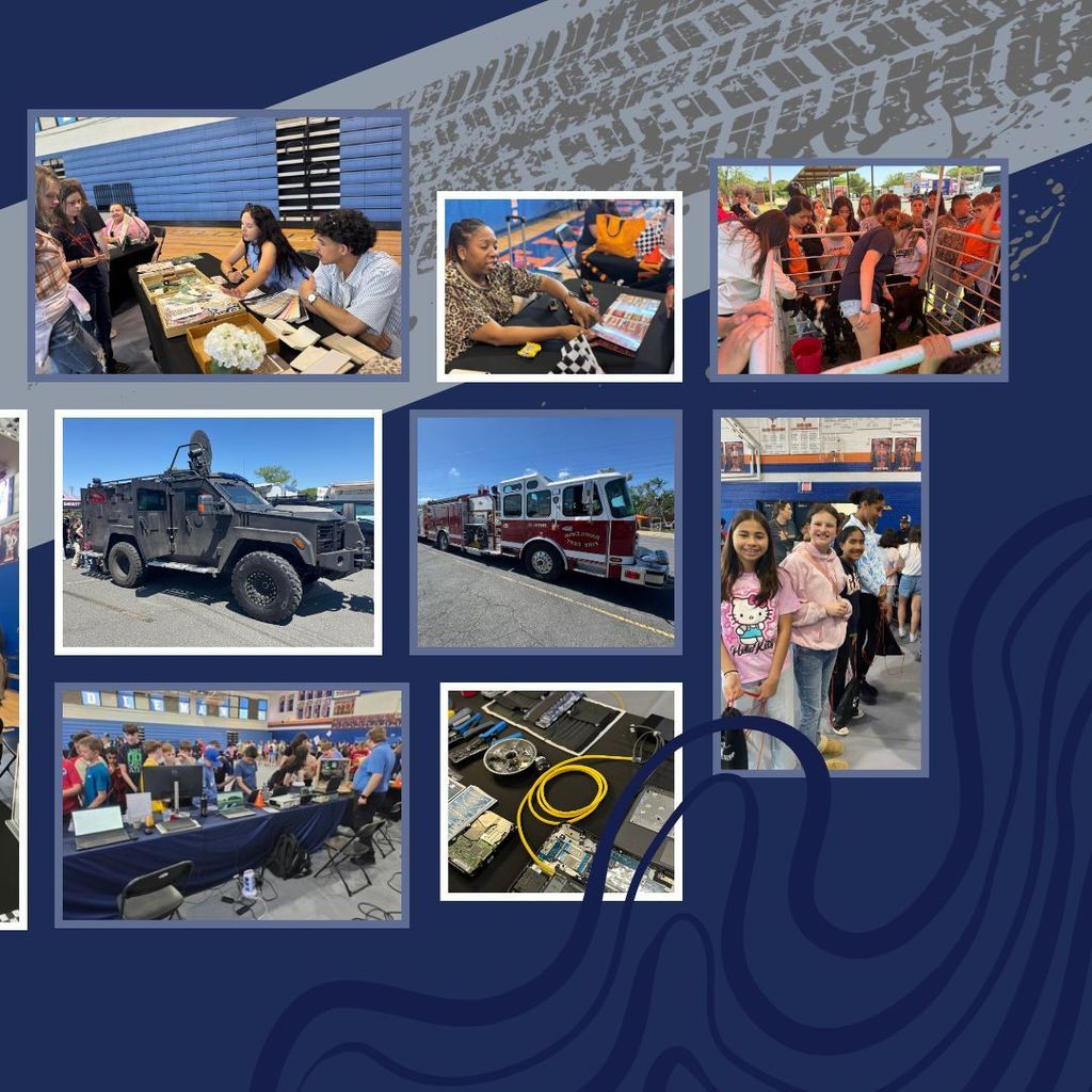 On April 17, more than 1,100 6th grade students gathered at Randleman Middle School for an exciting day of career exploration and hands-on learning!  Local business partners helped spark curiosity through interactive booths, engaging activities, info sessions, and impressive vehicle displays—giving students a real-world look at future career pathways.  Experiences like this help connect classroom learning to the world beyond school and inspire the next generation! 🚀