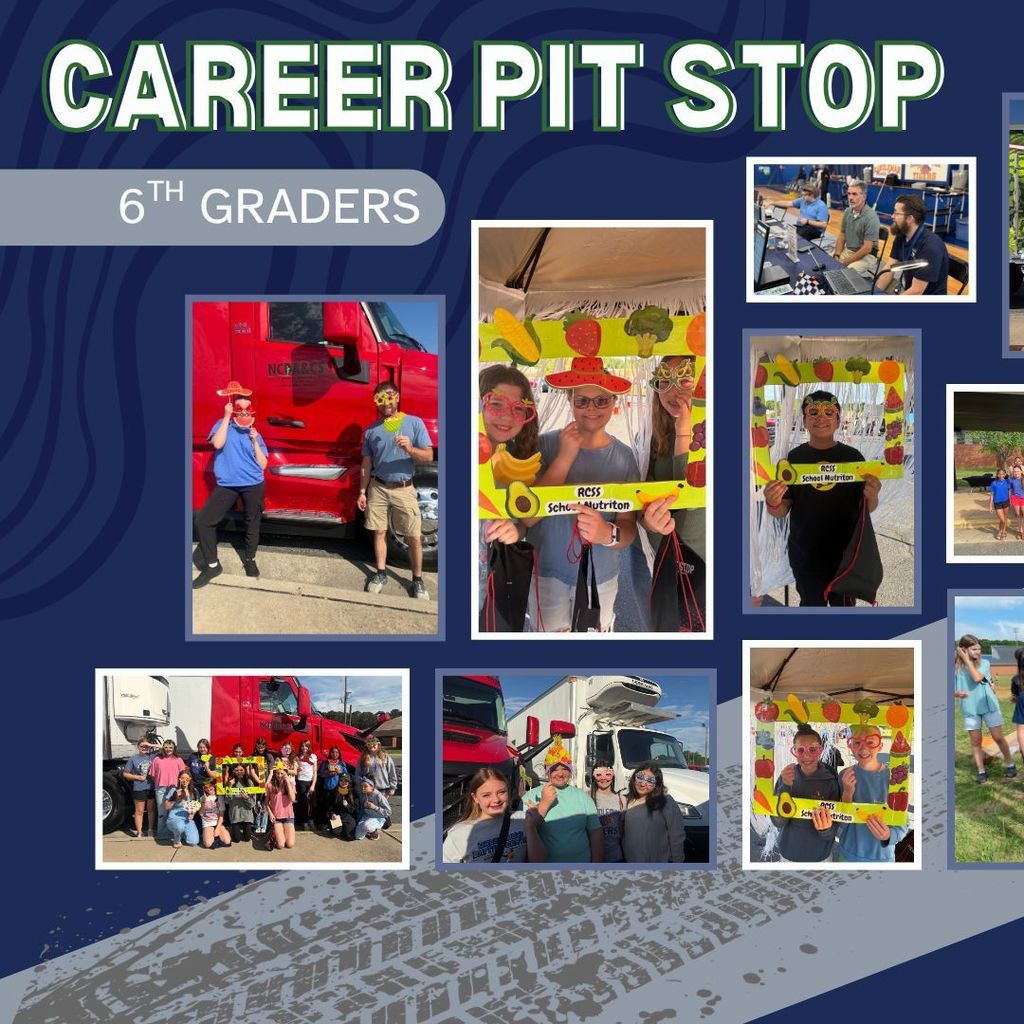 On April 17, more than 1,100 6th grade students gathered at Randleman Middle School for an exciting day of career exploration and hands-on learning!  Local business partners helped spark curiosity through interactive booths, engaging activities, info sessions, and impressive vehicle displays—giving students a real-world look at future career pathways.  Experiences like this help connect classroom learning to the world beyond school and inspire the next generation! 🚀