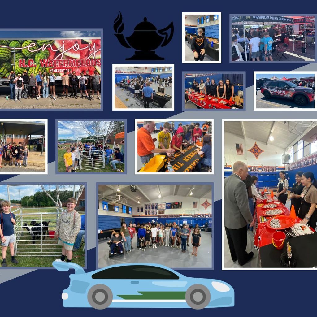 On April 17, more than 1,100 6th grade students gathered at Randleman Middle School for an exciting day of career exploration and hands-on learning!  Local business partners helped spark curiosity through interactive booths, engaging activities, info sessions, and impressive vehicle displays—giving students a real-world look at future career pathways.  Experiences like this help connect classroom learning to the world beyond school and inspire the next generation! 🚀