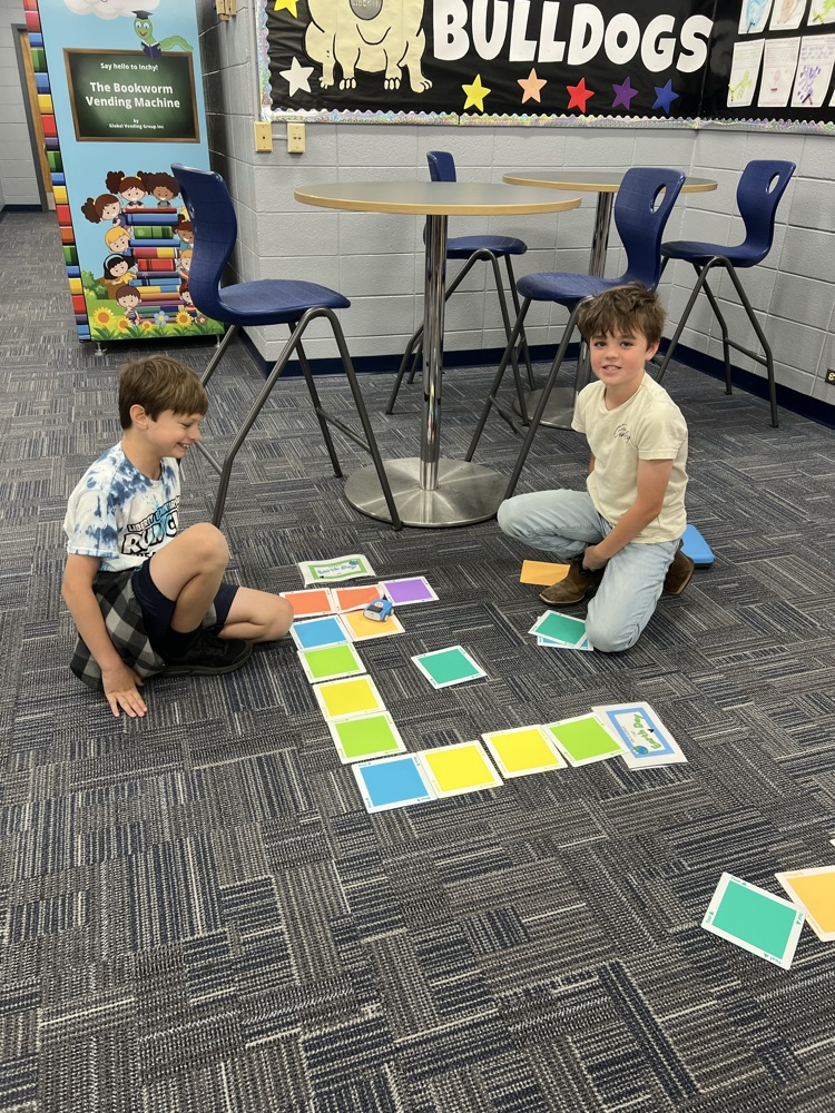 3rd -5th grade students use Indi cars on Earth day