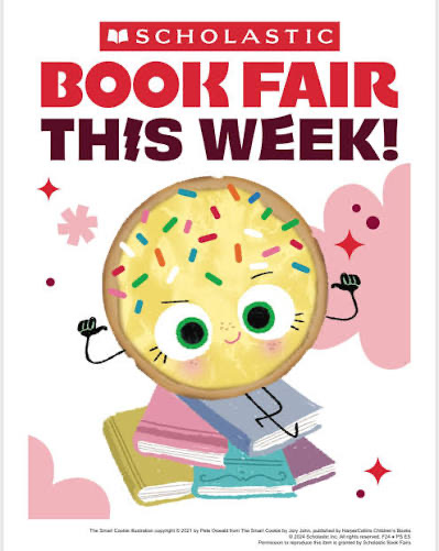 book fair week with a smart cookie image