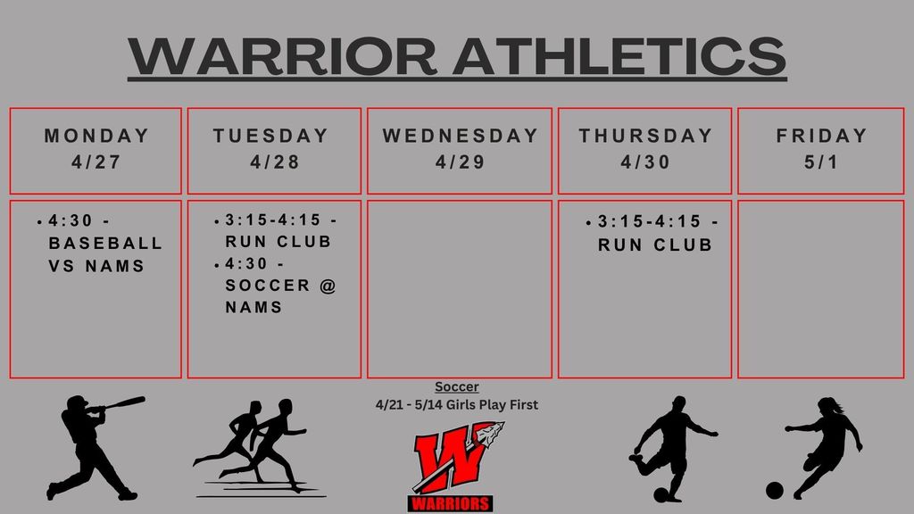 Weekly Athletics