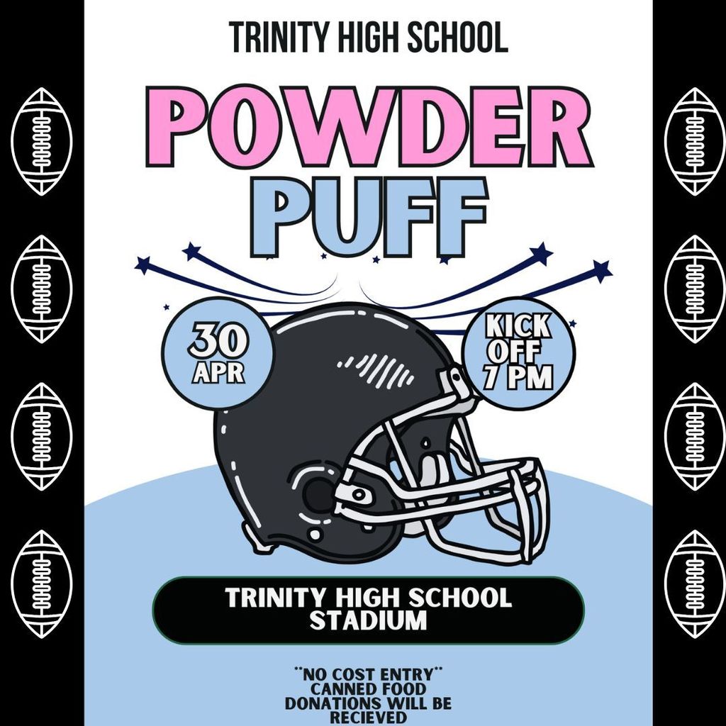 Powder Puff game will be April 30th at 7:00.