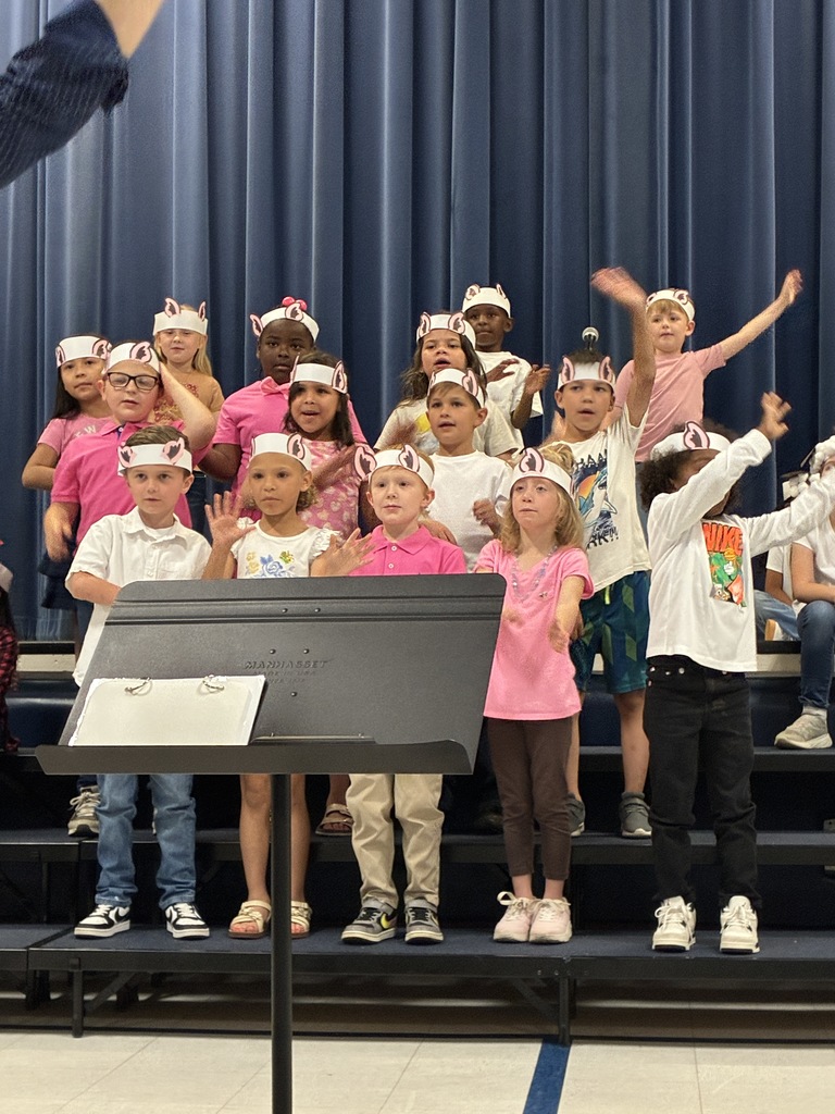 Our talented music specialist, Miranda Walker, brought creativity and joy to the stage as she led our 1st graders in their delightful musical, EIEI, OOPS! With her guidance, students built confidence, explored rhythm and expression, and truly shined in their performances. It was a fun and memorable experience that showcased both their hard work and Ms. Walker’s passion for music education.