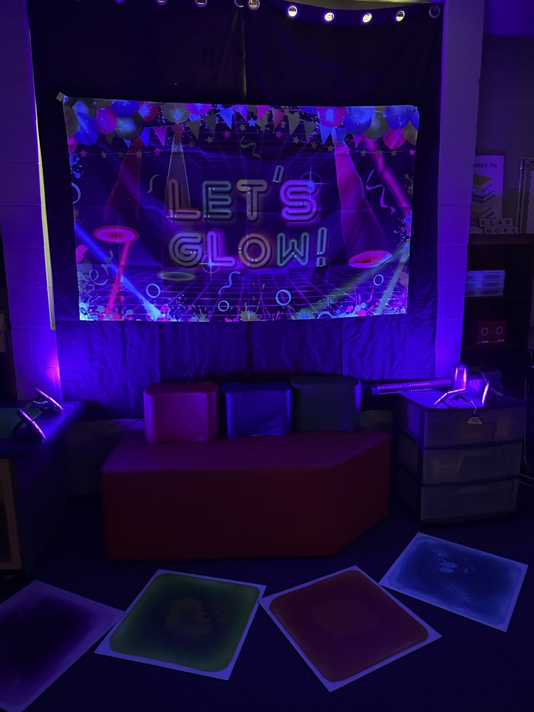 our glow night was a huge success!