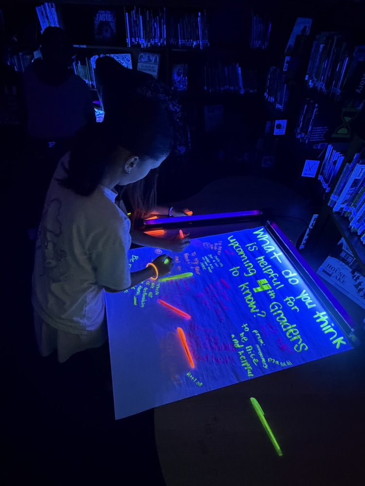 our glow night was a huge success!