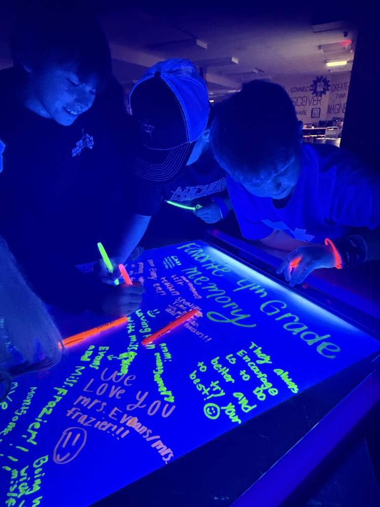 our glow night was a huge success!