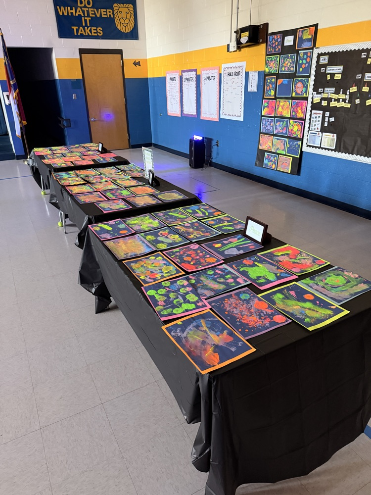 our glow night was a huge success!