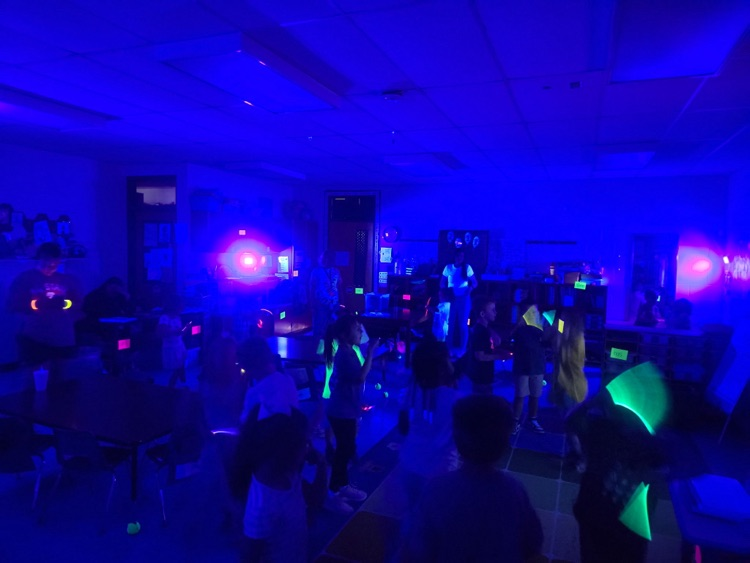 our glow night was a huge success!