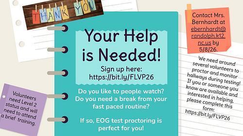 EOG Proctor Search Flier