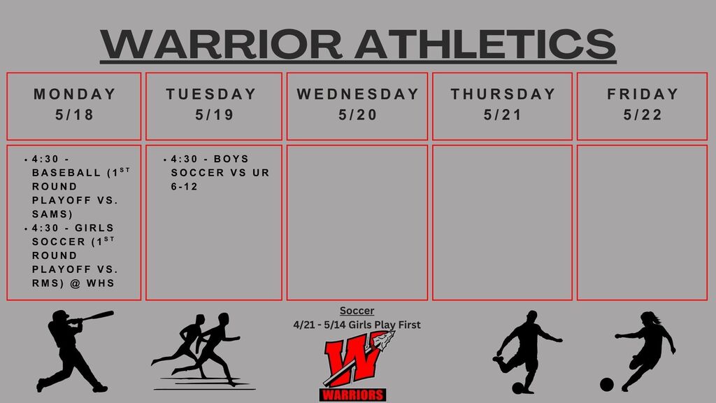 Weekly Athletics