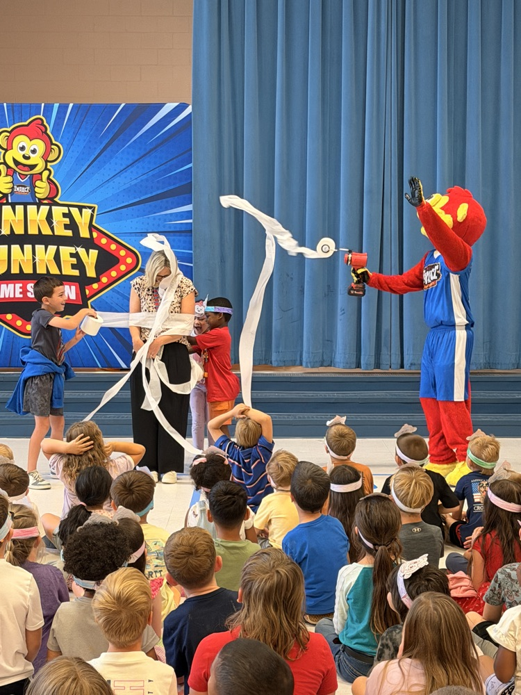 Our students had a blast today at our special program getting them pumped up for the EOG's and finishing the year strong! 💪