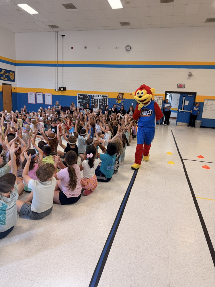 Our students had a blast today at our special program getting them pumped up for the EOG's and finishing the year strong! 💪
