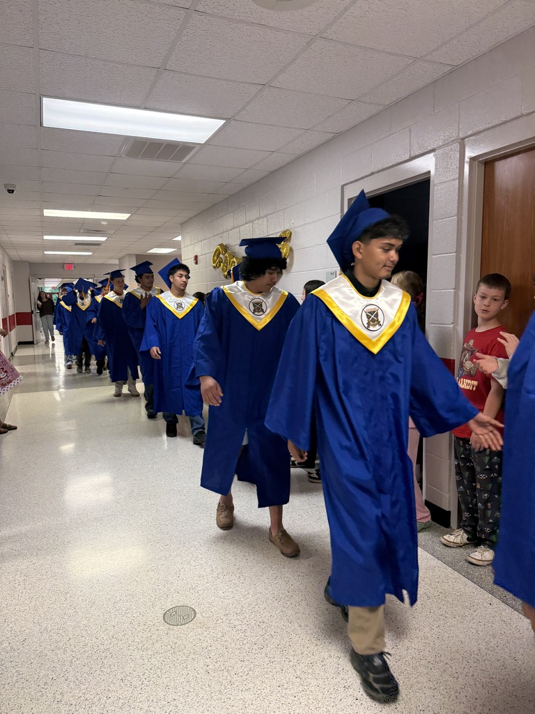 Today was such a special day as our high school seniors walked the halls of their elementary schools and middle school. Seeing the smiles and excitement from both the seniors and the younger students made today unforgettable. We are so proud of this graduating class and can’t wait to see all the amazing things ahead for them.  💙💛🎓✨