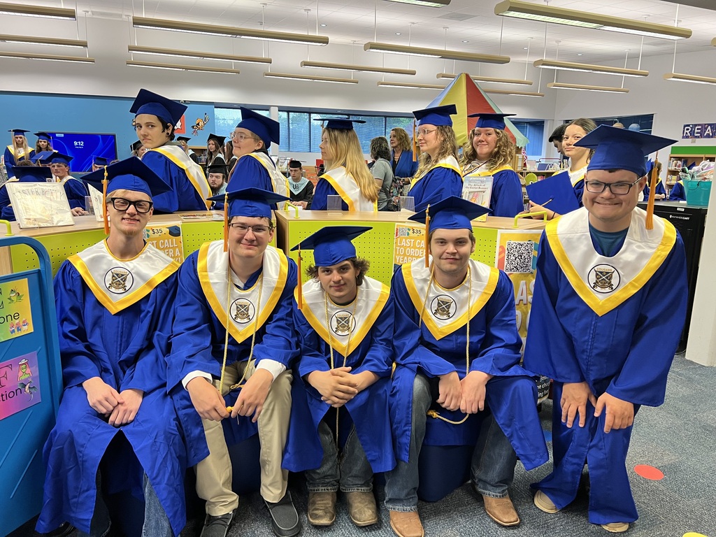 Today was such a special day as our high school seniors walked the halls of their elementary schools and middle school. Seeing the smiles and excitement from both the seniors and the younger students made today unforgettable. We are so proud of this graduating class and can’t wait to see all the amazing things ahead for them.  💙💛🎓✨