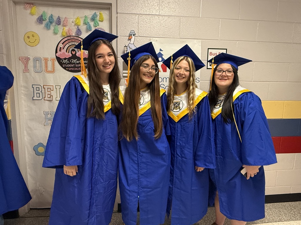 Part 2: Today was such a special day as our high school seniors walked the halls of their elementary schools and middle school. Seeing the smiles and excitement from both the seniors and the younger students made today unforgettable. We are so proud of this graduating class and can’t wait to see all the amazing things ahead for them. 💙💛🎓✨ #gocougars