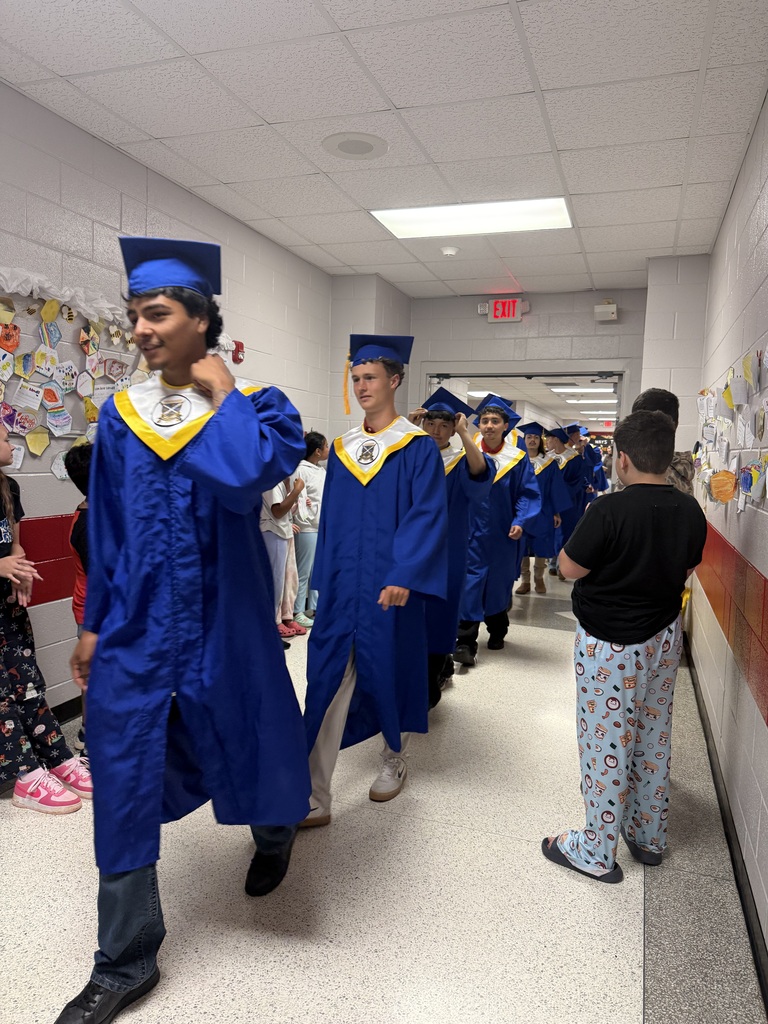 Part 2: Today was such a special day as our high school seniors walked the halls of their elementary schools and middle school. Seeing the smiles and excitement from both the seniors and the younger students made today unforgettable. We are so proud of this graduating class and can’t wait to see all the amazing things ahead for them. 💙💛🎓✨ #gocougars