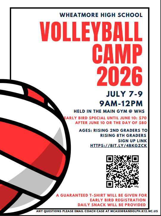 WHS Volleyball Summer Camp 