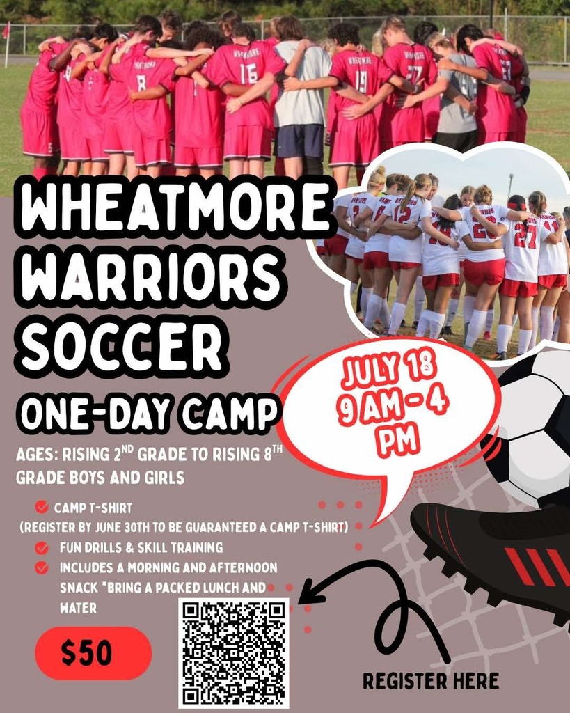 Wheatmore Warriors Soccer camp information