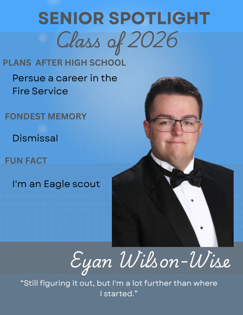 High school student in formal attire.