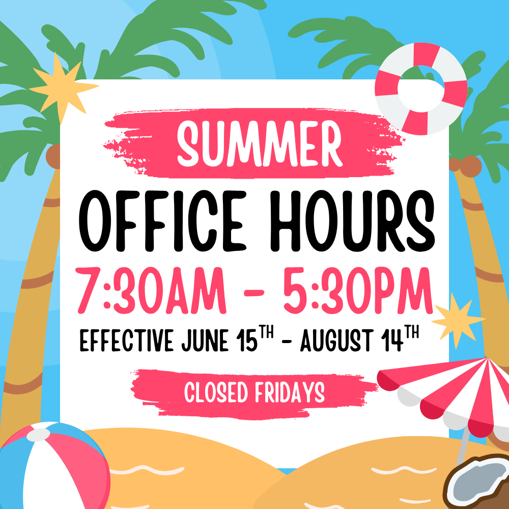 Summer beach clipart scene. Image text in caption.