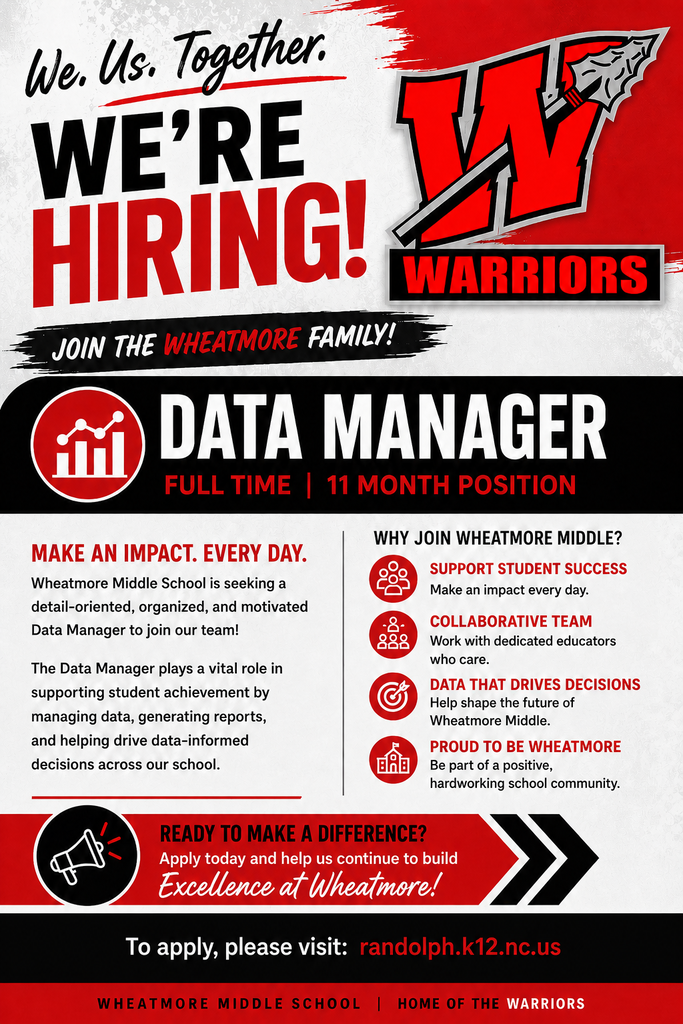 Data Manager Position Available.