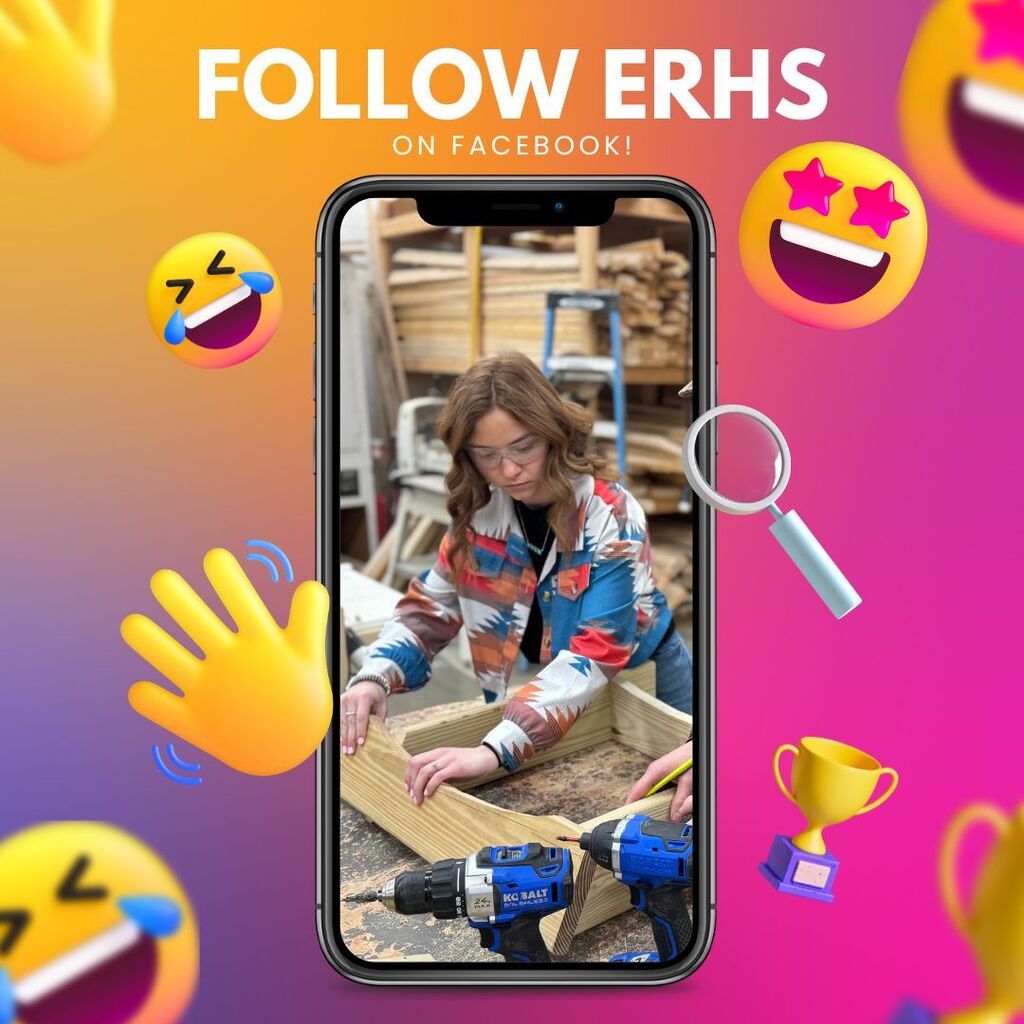 Eastern Randolph High School has a new Facebook Page! Follow them here: https://www.facebook.com/share/18eeVRgJDz/?mibextid=wwXIfr