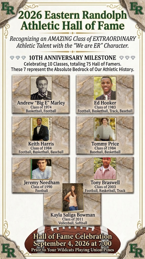 Congratulations to our 2026 Hall of Fame Inductees! 