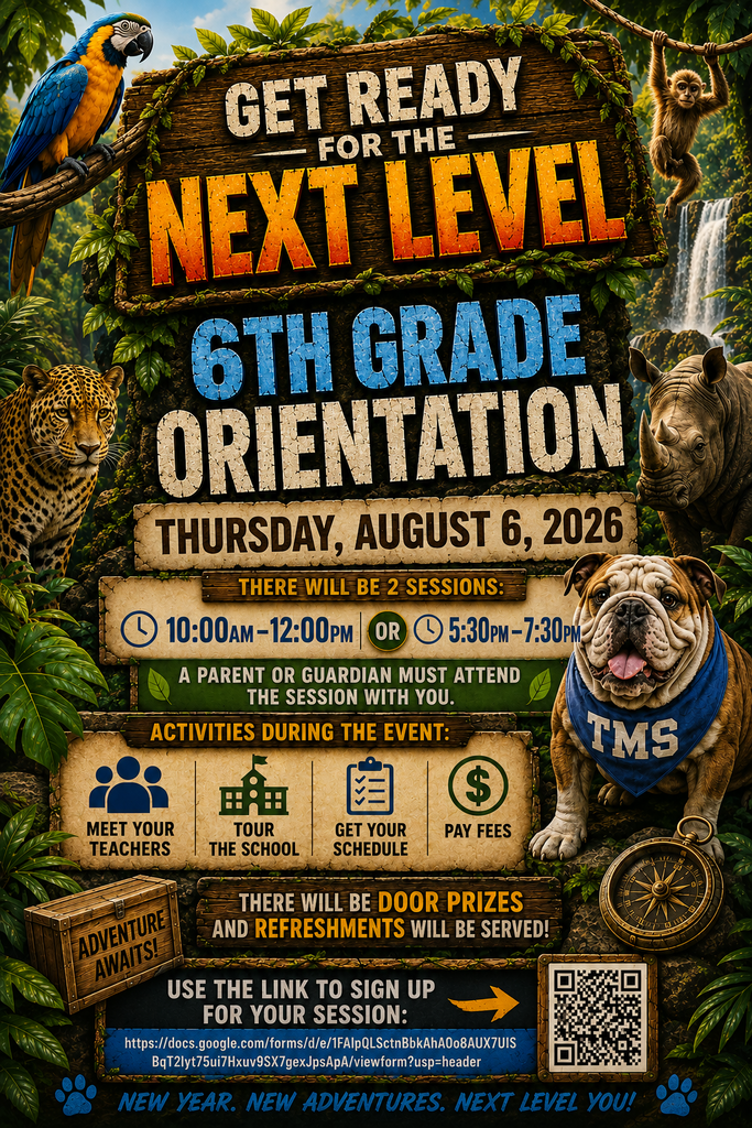 6th Grade Orientation at TMS