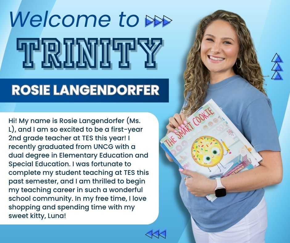 Meet our newest second grade teacher, Rosie Langendorfer!